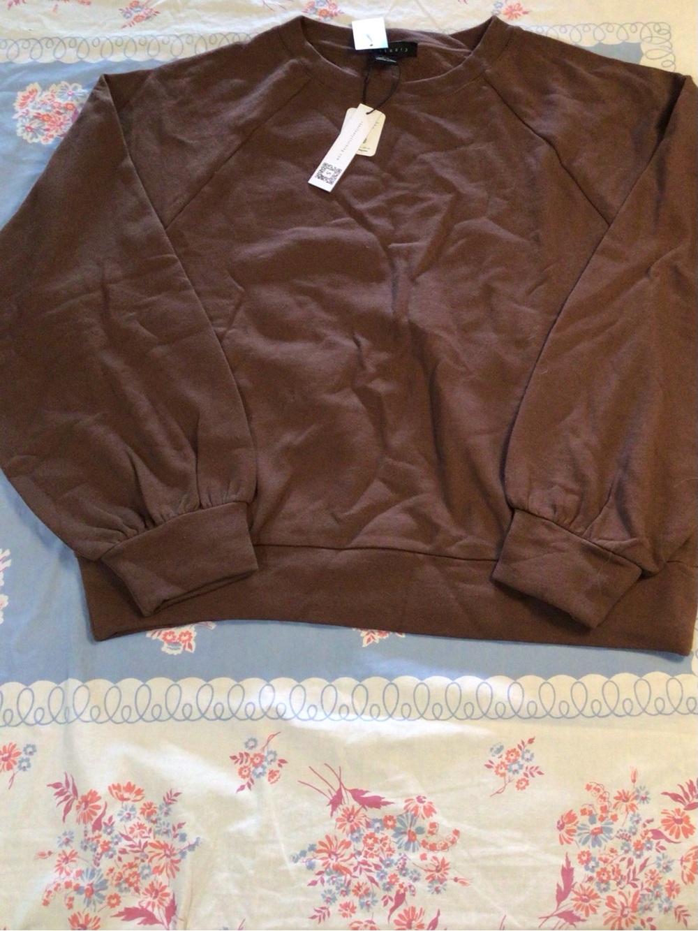 Brown women’s Crewneck Sweatshirt